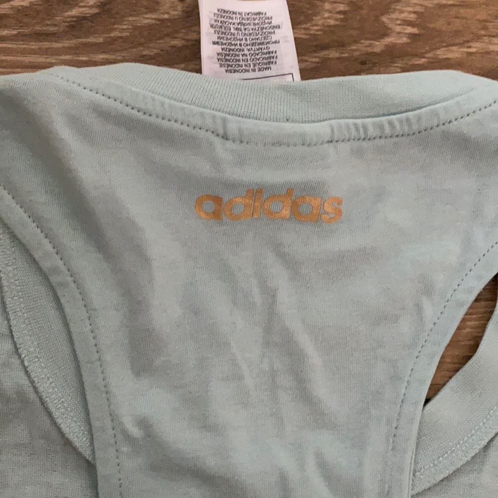 Adidas Racker-back Cotton Tank - Picture 4 of 4